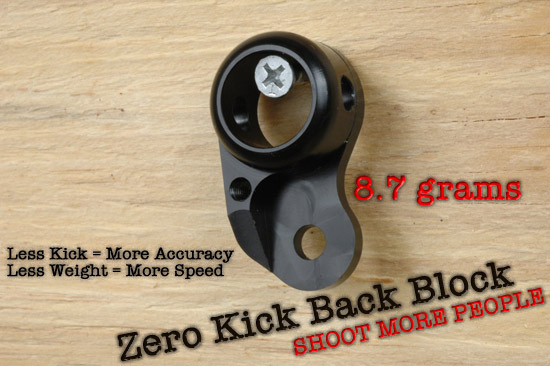 Wood Zero Kick Block